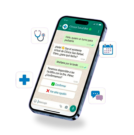 Bot de WhatsApp para consultorios médicos